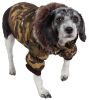 Metallic Fashion Pet Parka Coat - Small