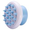 Pet Life 'Scwubba' Handheld Bathing Brushing and Massaging Soft Flexible Grooming Pet Comb - Blue