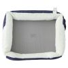 Pet Life "Dream Smart" Electronic Heating and Cooling Smart Pet Bed - Navy - Medium