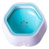 Pet Life 'Everspill' 2-in-1 Food and Anti-Spill Water Pet Bowl - Blue