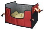 Pet Life 'Travel-Nest' Folding Travel Cat and Dog Bed - Red - Large