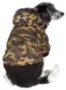 Metallic Fashion Pet Parka Coat - X-Large