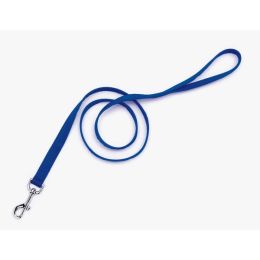 Coastal Single-Ply Nylon Dog Leash Blue 1 in x 4 ft