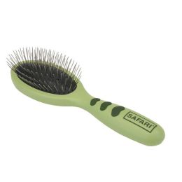 Safari Wire Pin Brush Green One Size